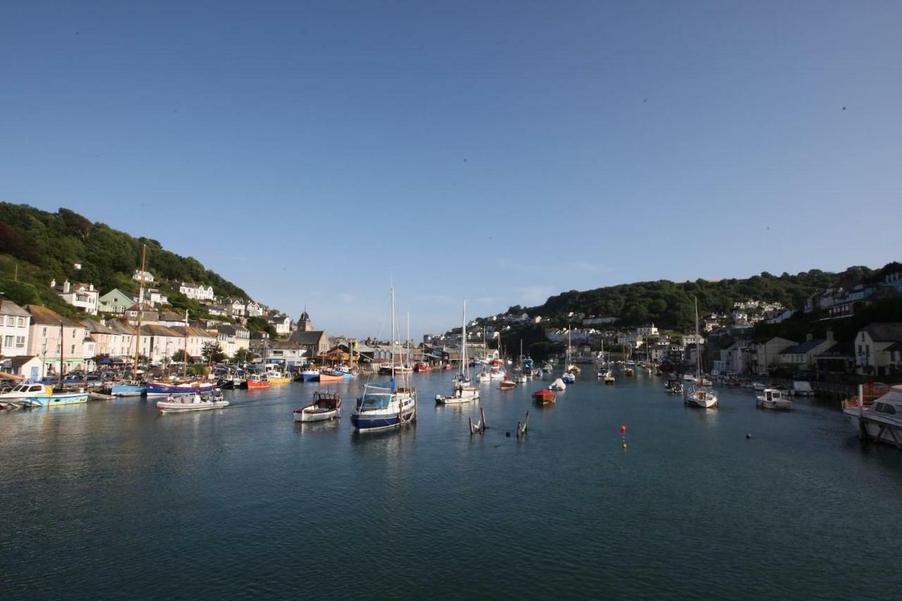 Apartmán Polmear Harbour View With Terrace Looe Exteriér fotografie